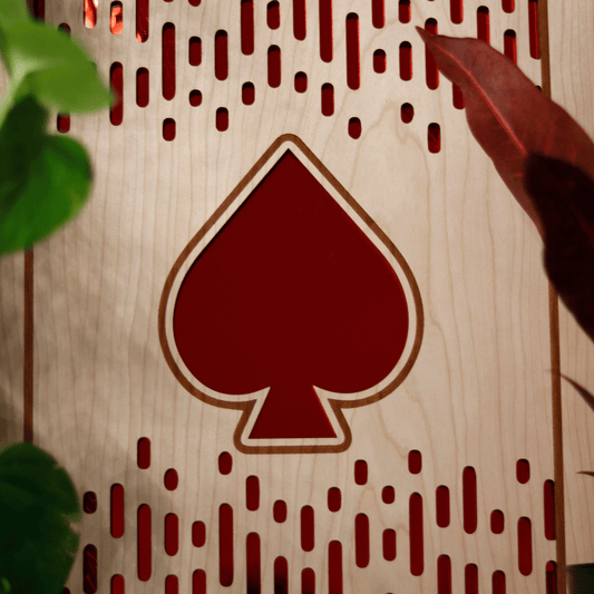 Ace Of Spade Wall Hanging
