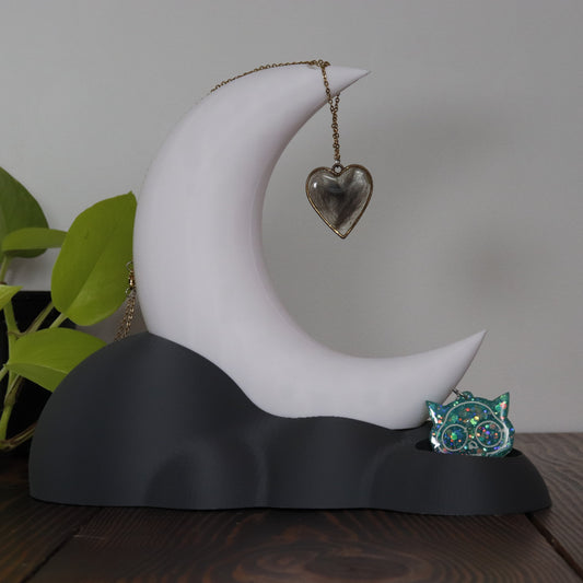 Crescent Moon Jewelry Holder